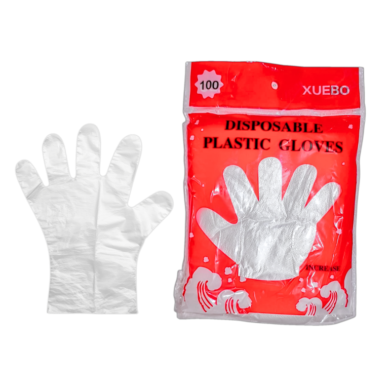 Guantes de Manipulación Plásticos x 100 Unidades